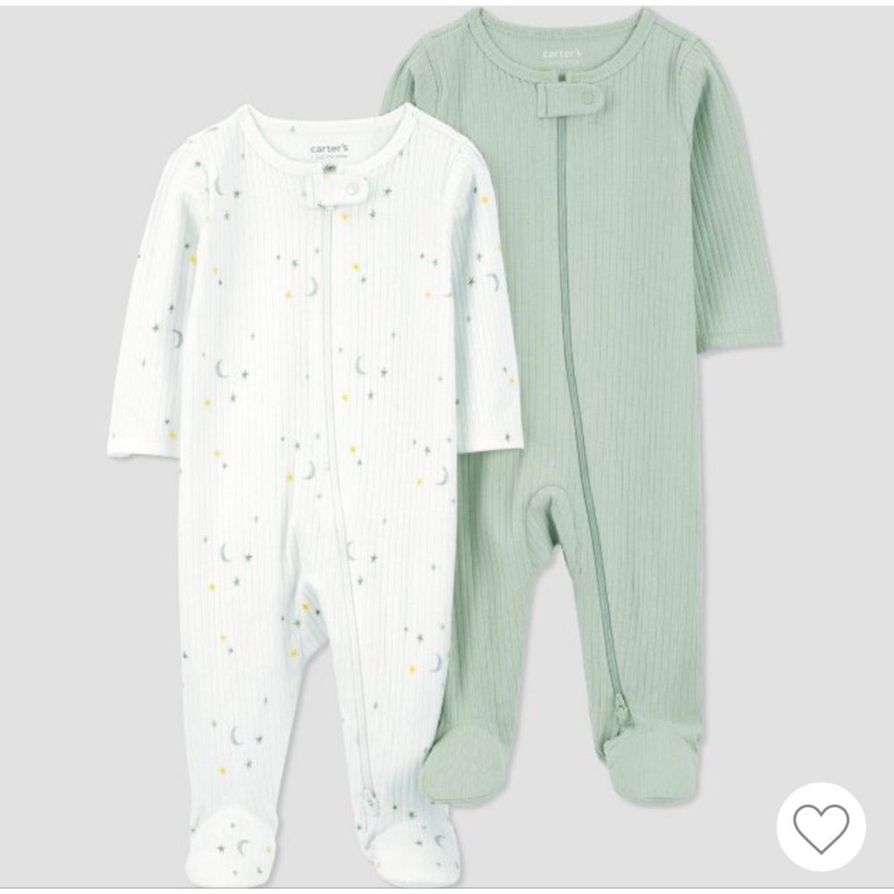 Carter's Just One You® Baby 2pk
Sleep N' Play Footed Pajamas